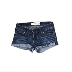 Abercrombie & Fitch Low Rise Jeans Shorts Size 00 W 24.